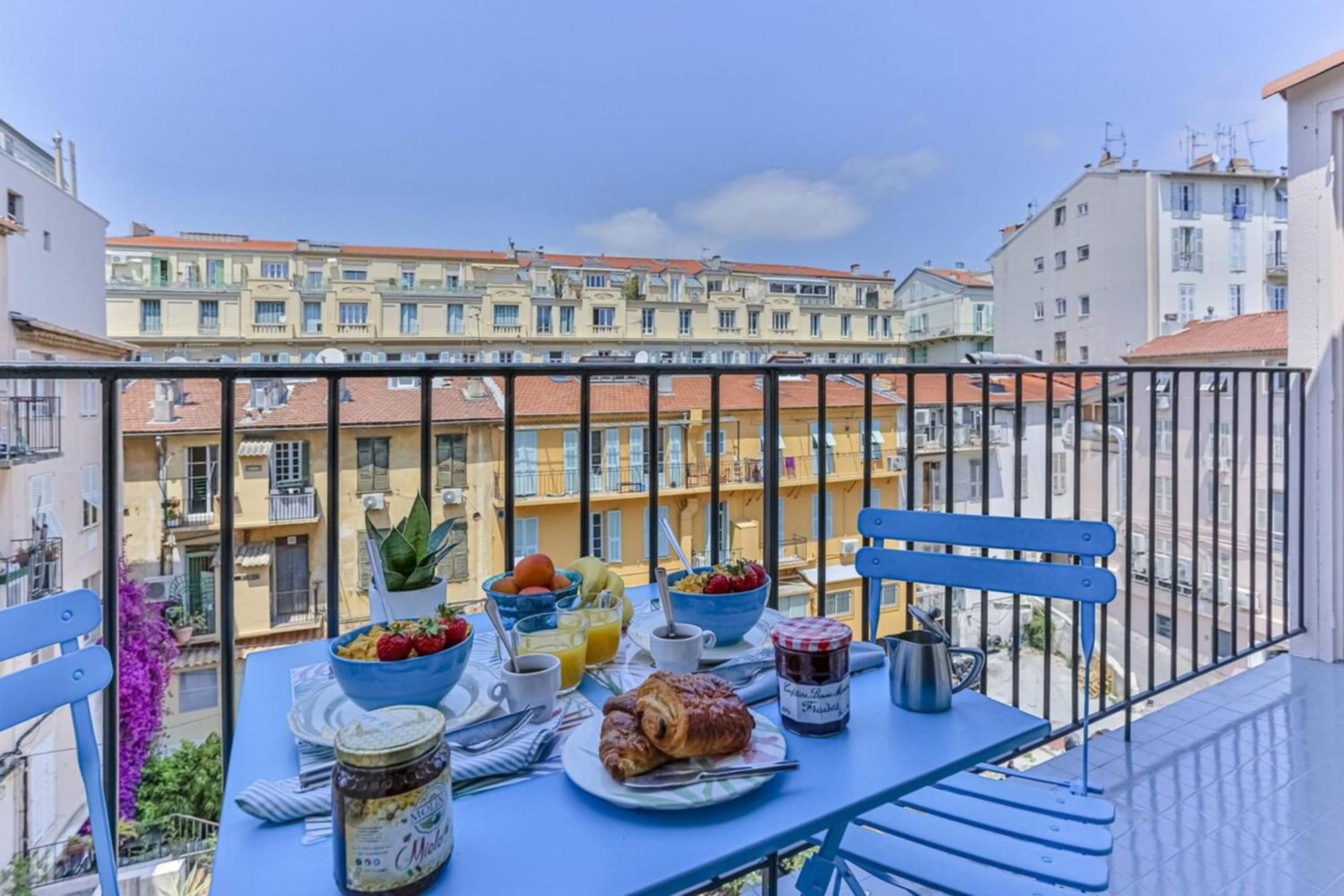 Apartmán Massena Cours - Terrasse - Zone Pietonne Nice Exteriér fotografie